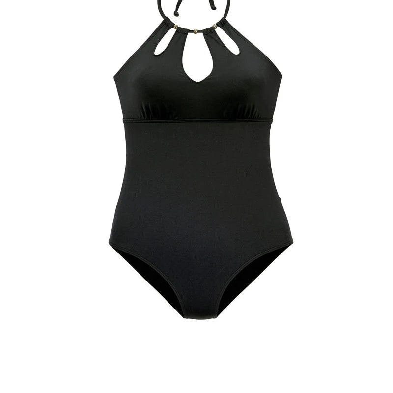 Solid Sexy One-Piece Swimsuit