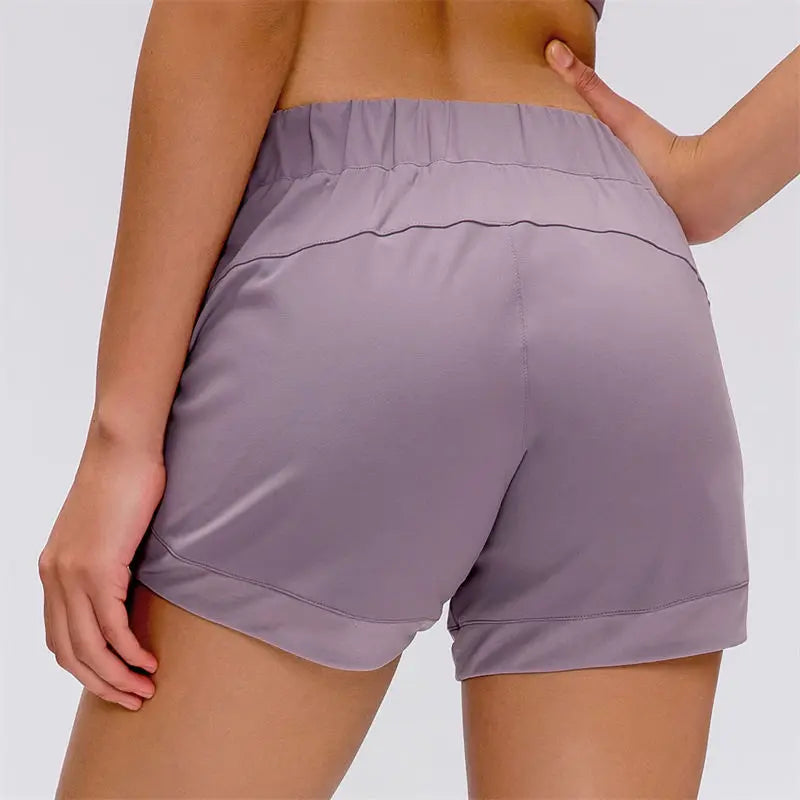 Side Cross Strap Fitness Shorts