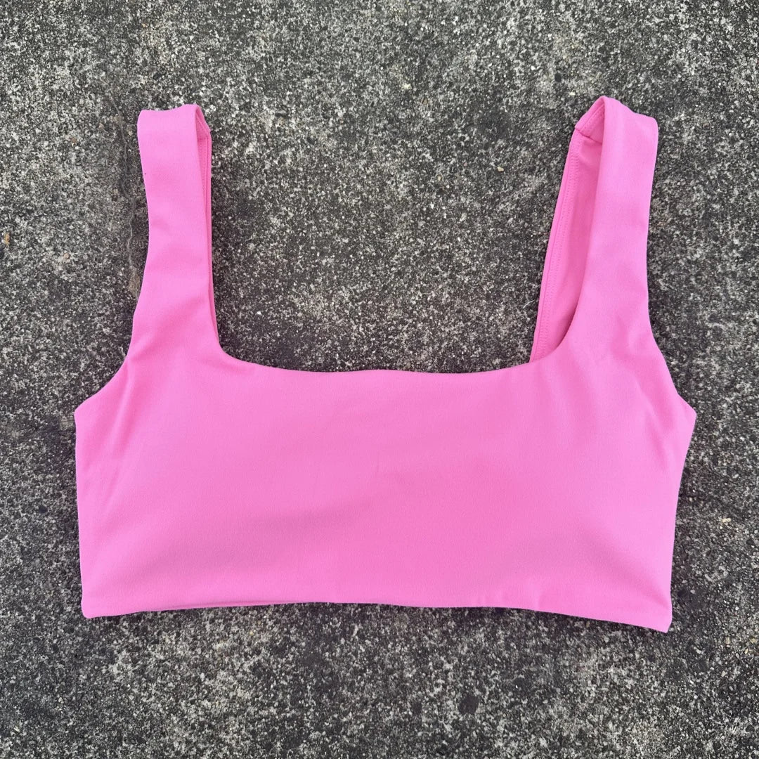 Shock-proof High Impact Sports Bra With Chest Pad