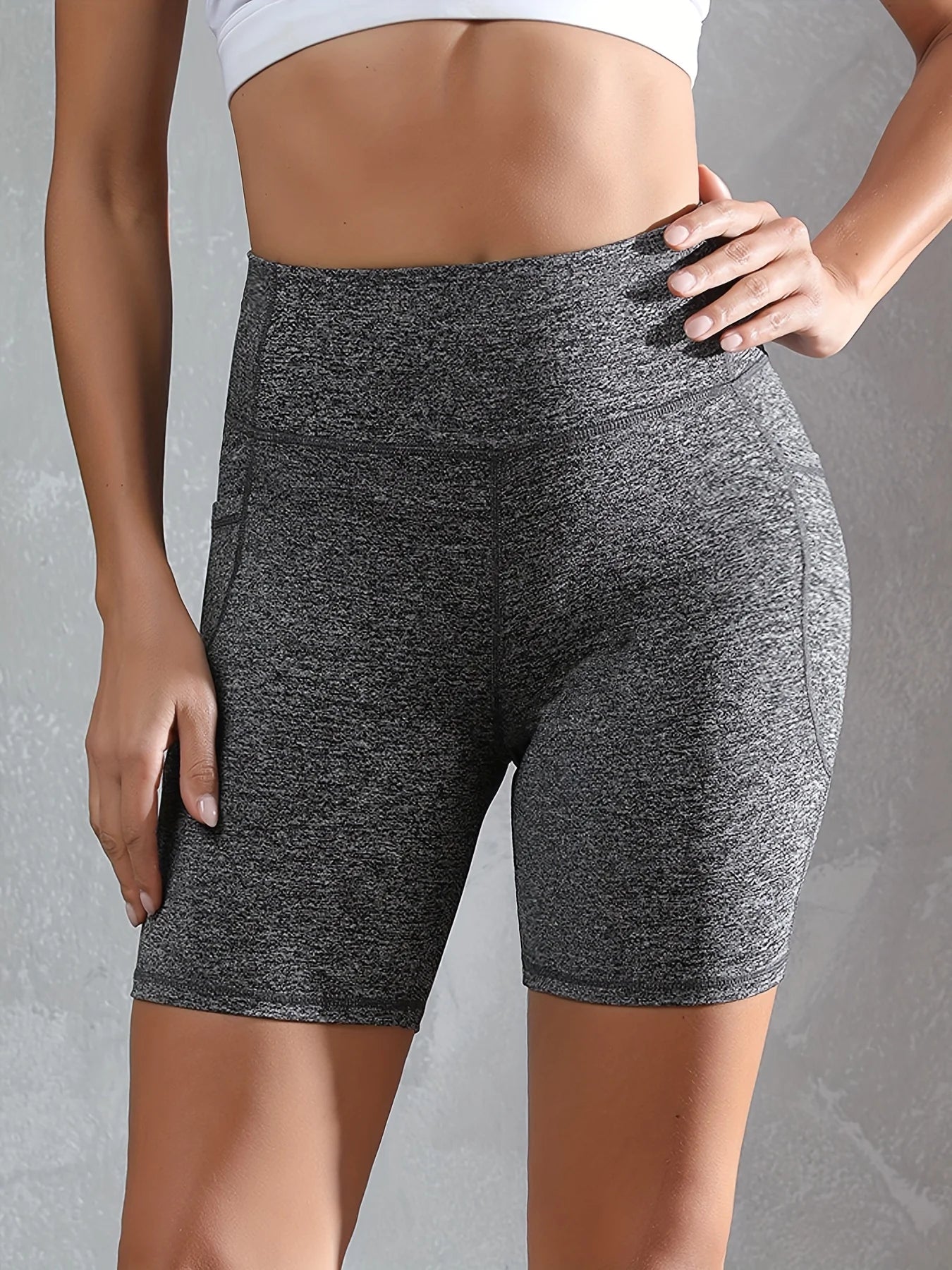 High Waist Yoga Shorts