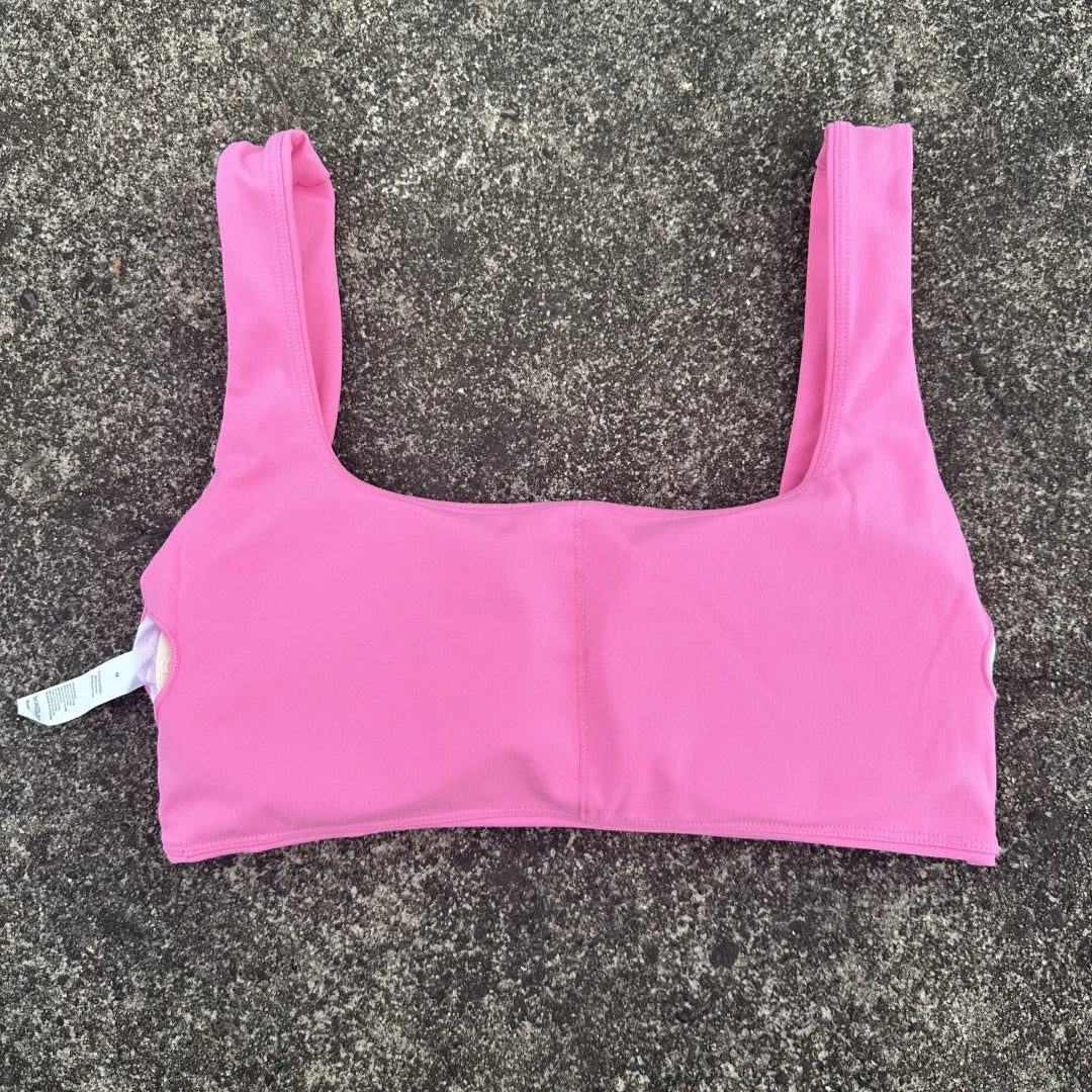 Shock-proof High Impact Sports Bra With Chest Pad