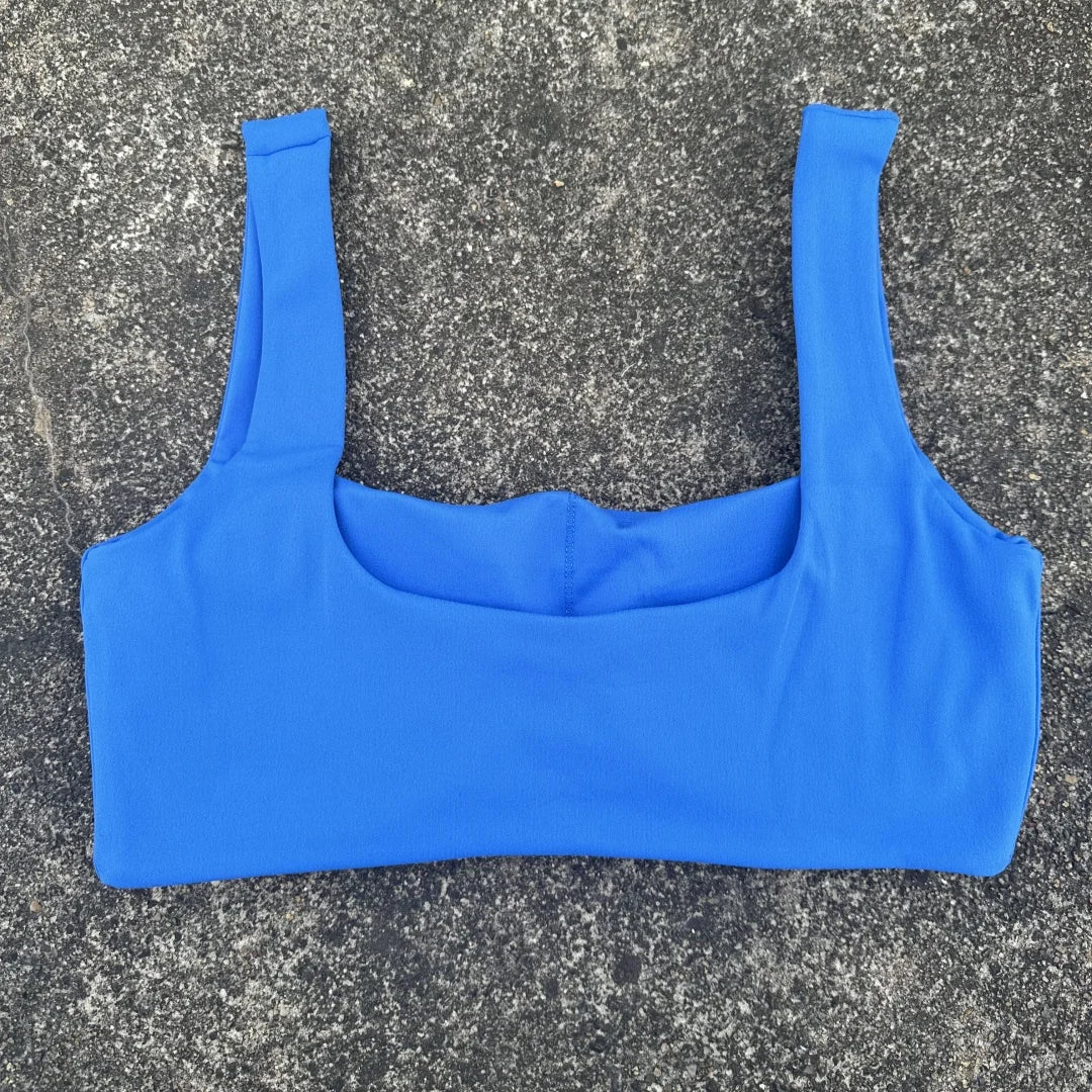 Shock-proof High Impact Sports Bra With Chest Pad