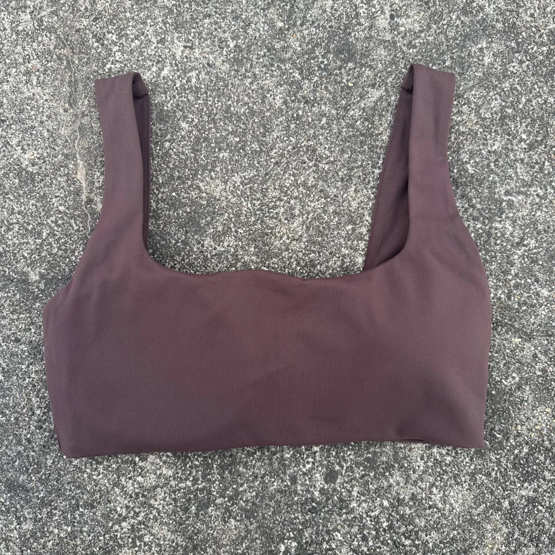 Shock-proof High Impact Sports Bra With Chest Pad